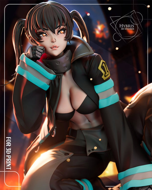 1890 Tamaki Kotatsu_Fire Force - STL 3D Print Files