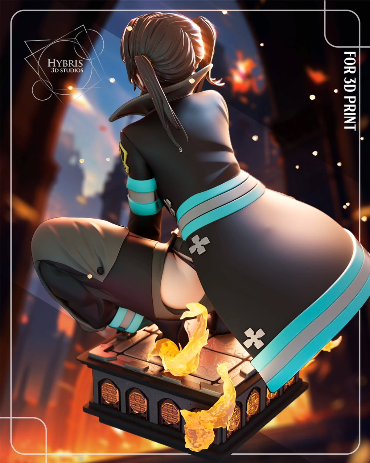 1890 Tamaki Kotatsu_Fire Force - STL 3D Print Files