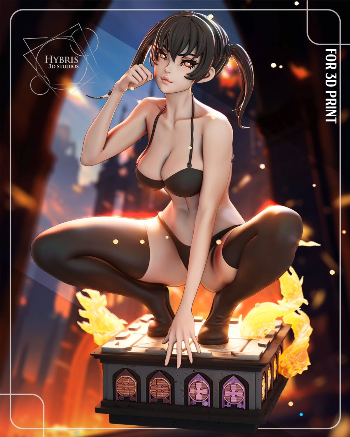 1890 Tamaki Kotatsu_Fire Force - STL 3D Print Files
