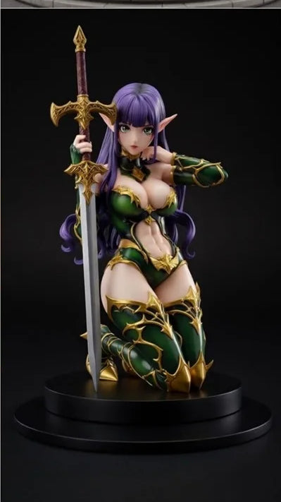 1380 Burryna_Elf Warrior Mini NSFW - STL 3D Print Files