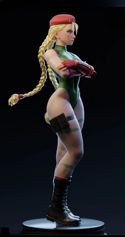 1385 Cammy White_Street Fighter - STL 3D Print Files