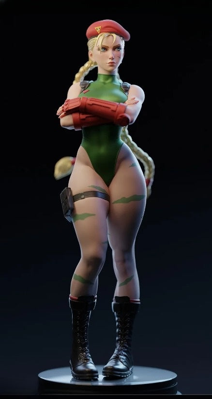1385 Cammy White_Street Fighter - STL 3D Print Files