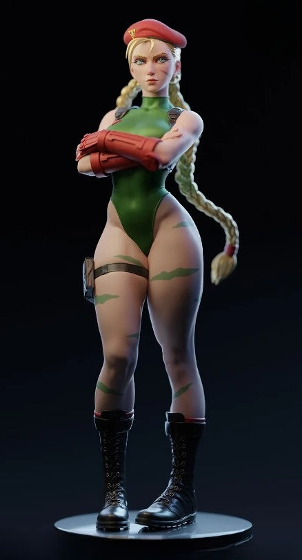 1385 Cammy White_Street Fighter - STL 3D Print Files