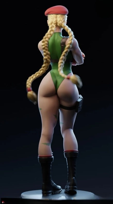 1385 Cammy White_Street Fighter - STL 3D Print Files