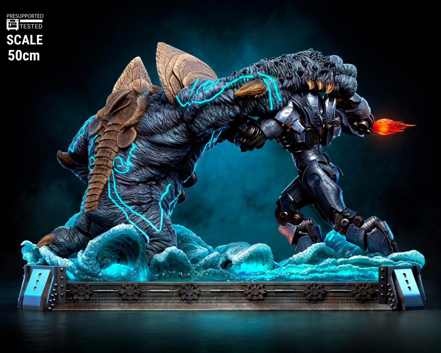 1551 The Great Pacific Rim Diorama - STL 3D Print Files