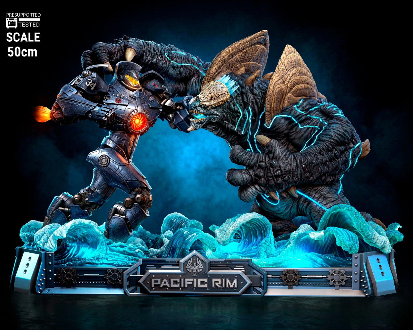 1551 The Great Pacific Rim Diorama - STL 3D Print Files
