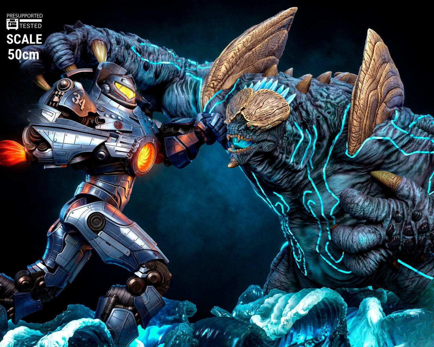 1551 The Great Pacific Rim Diorama - STL 3D Print Files