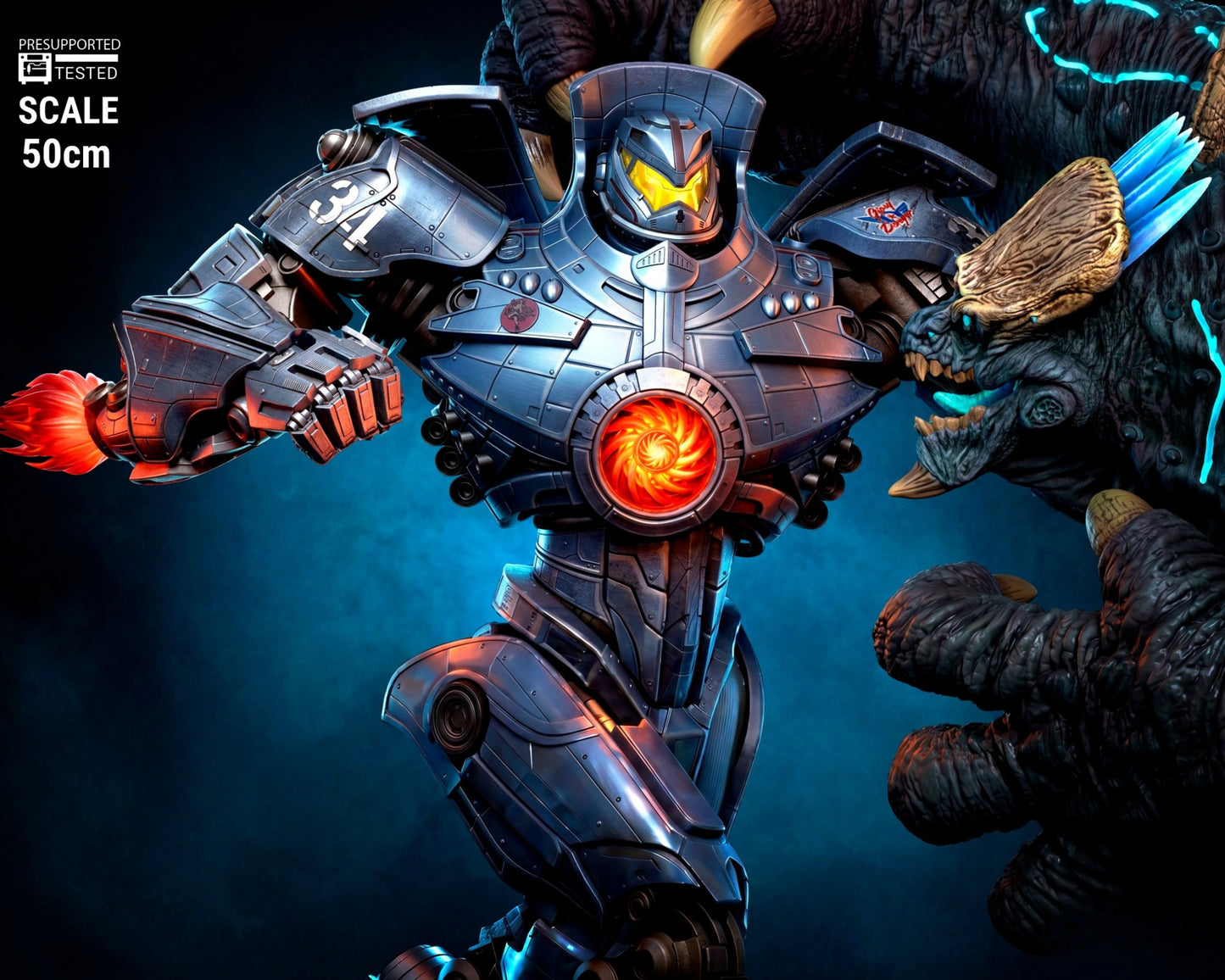 1551 The Great Pacific Rim Diorama - STL 3D Print Files