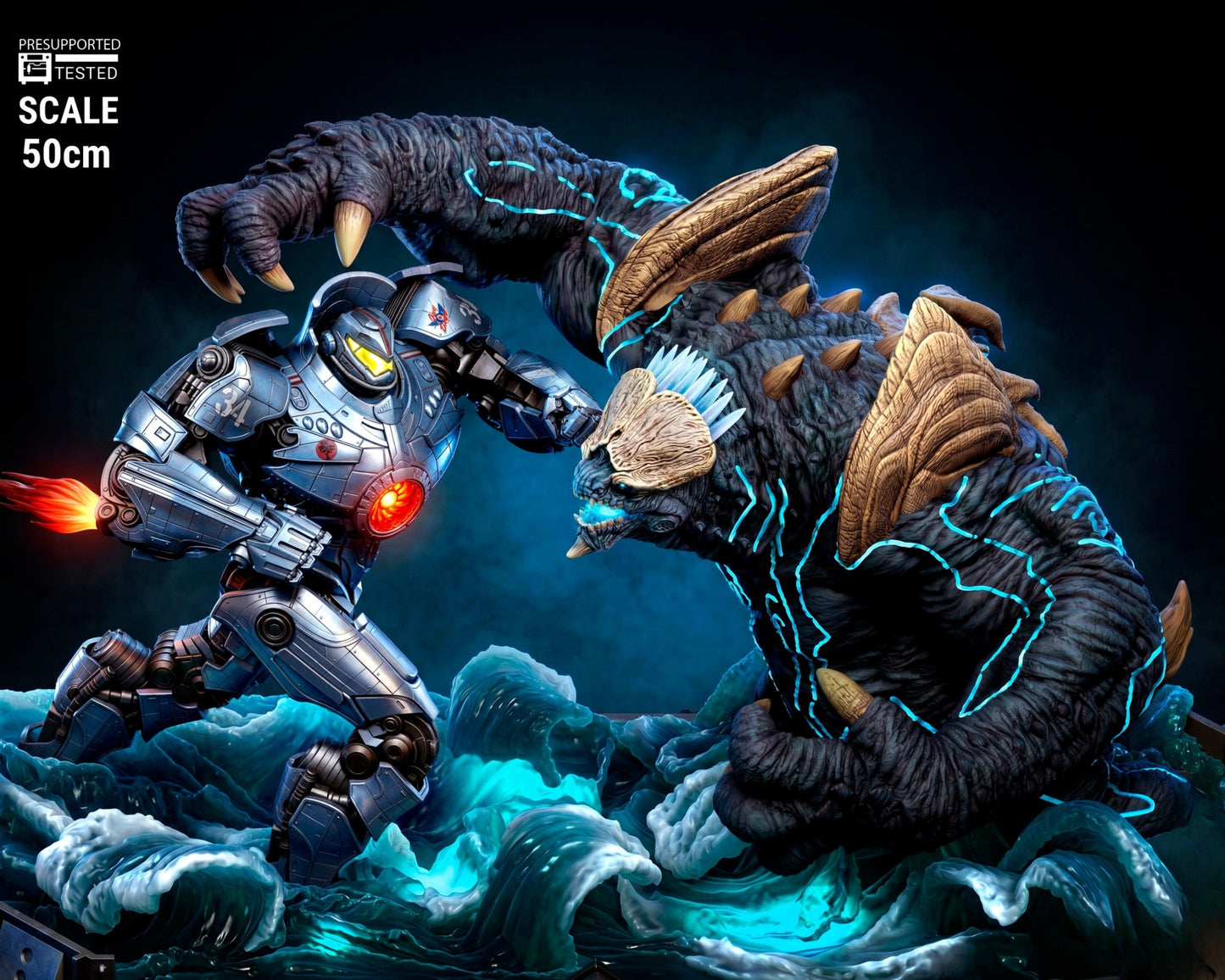 1551 The Great Pacific Rim Diorama - STL 3D Print Files