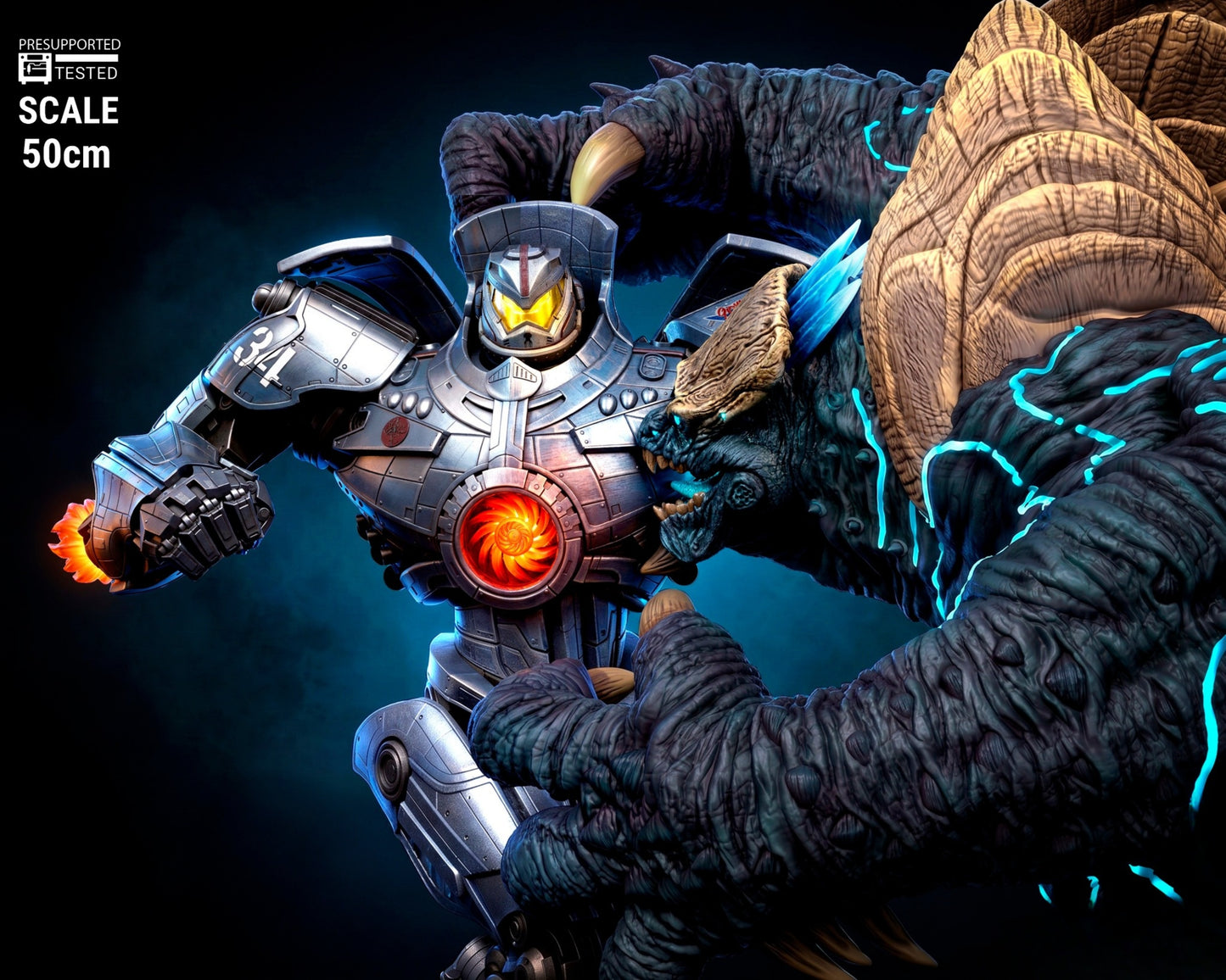 1551 The Great Pacific Rim Diorama - STL 3D Print Files