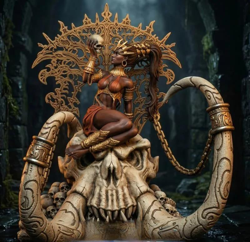 1700 Amara-Queen of the Bone Wastes_Mini - STL 3D Print Files