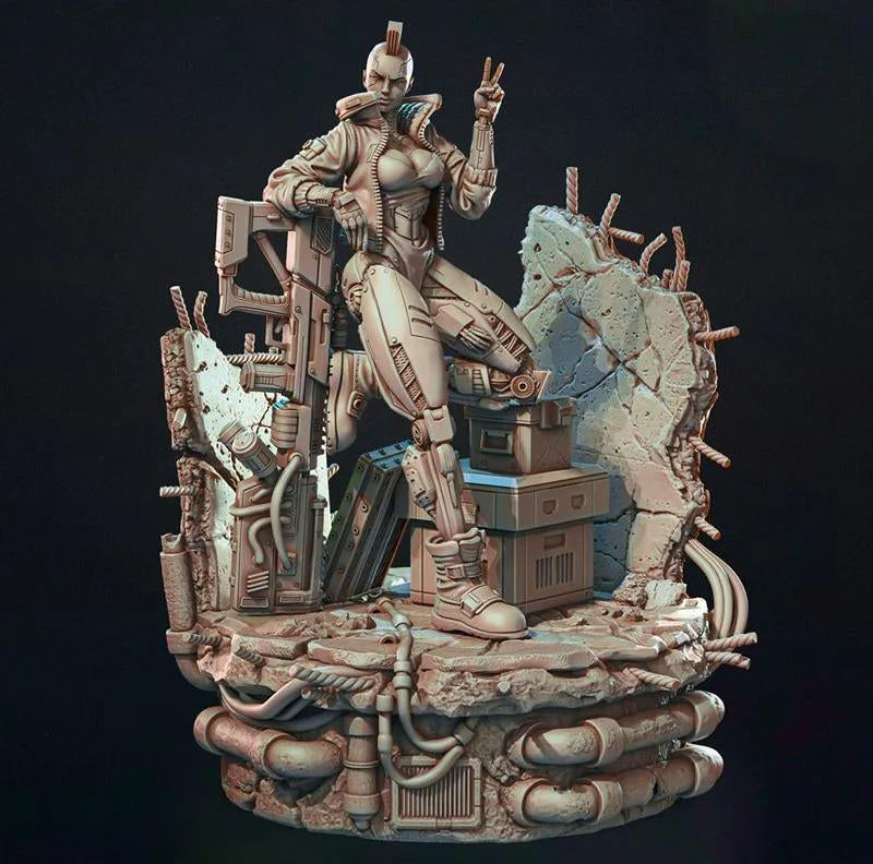 1699 Nova Cyber Girl_Mini - STL 3D Print Files