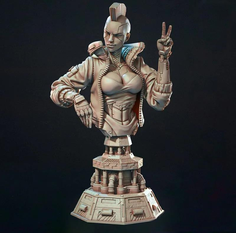 1699 Nova Cyber Girl_Mini - STL 3D Print Files