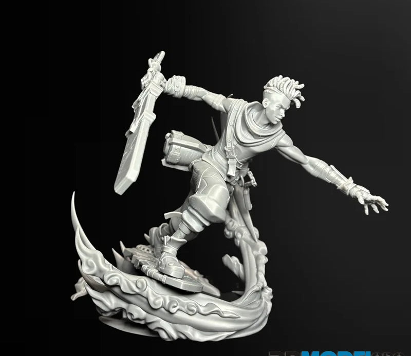 1845 Ekko_League of Legends - STL 3D Print Files