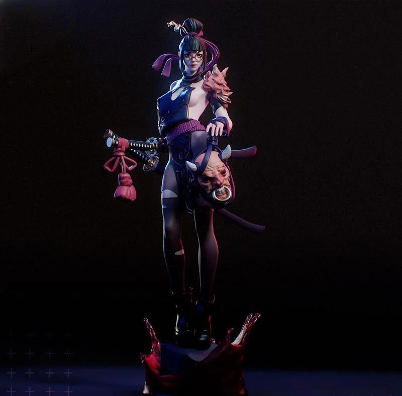 1854 Akari Kurogane - STL 3D Print Files