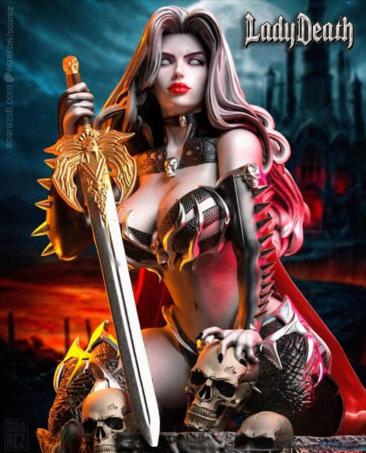 1947 Lady Death - STL 3D Print Files