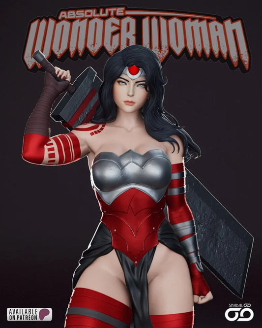 1928 Absolute Wonder Woman_DC Comics NSFW - STL 3D Print Files