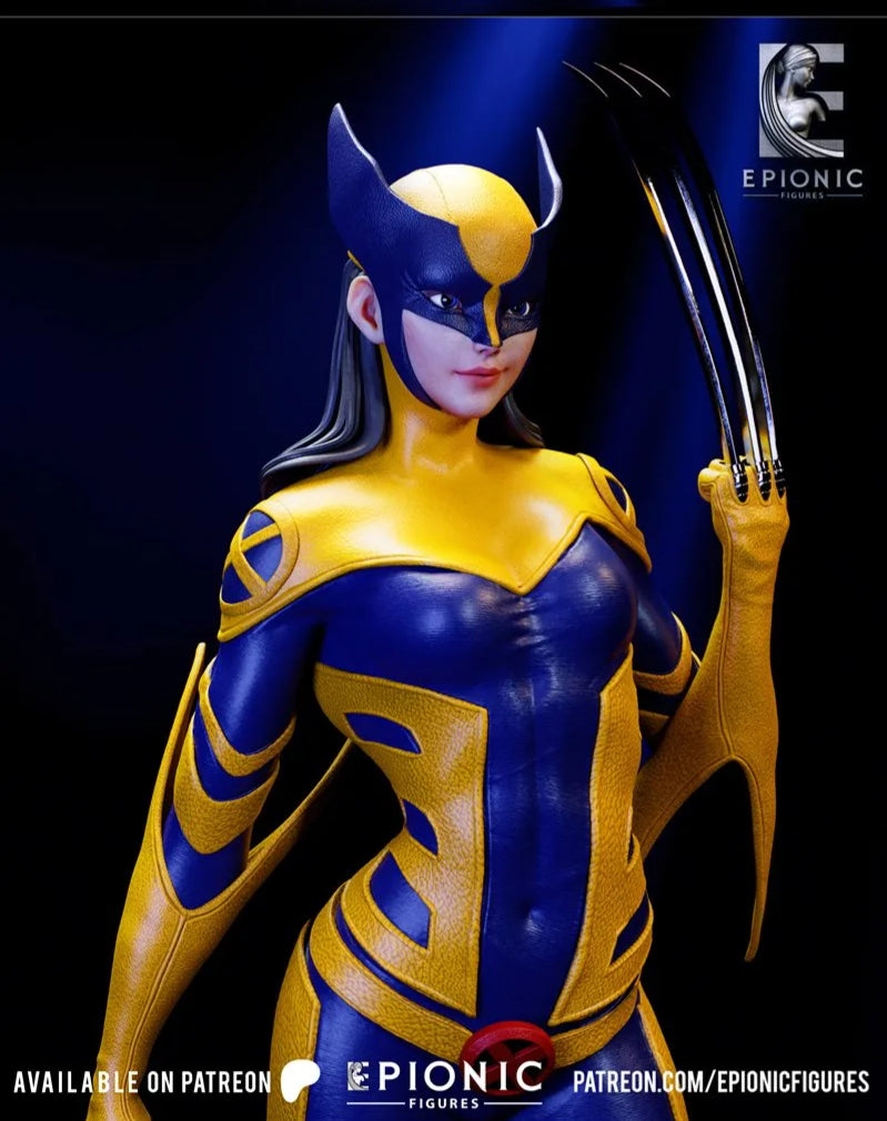 2191 Wolverine Lady - STL 3D Print Files