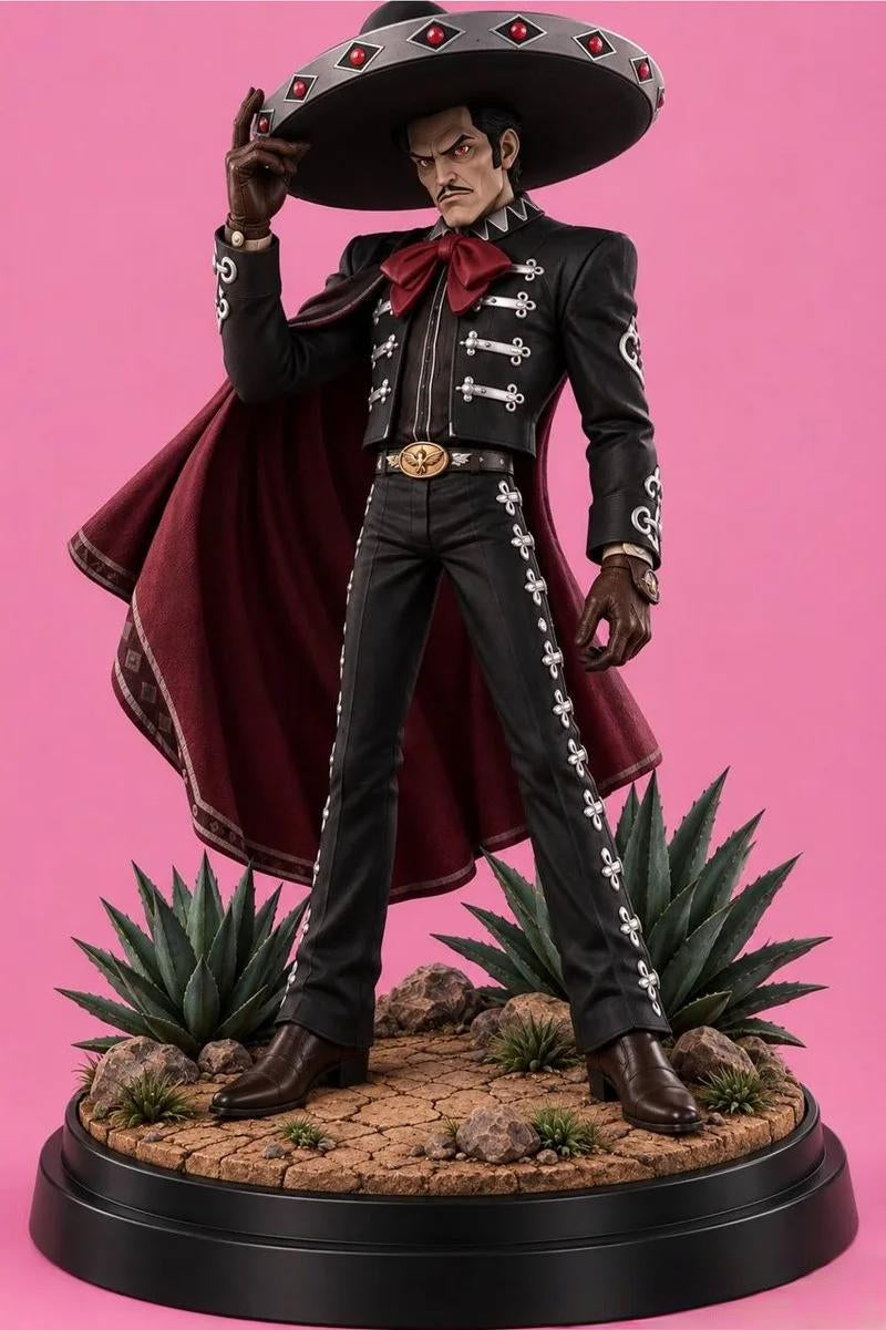 2199 El Charro Negro_Mexican folklore - STL 3D Print Files