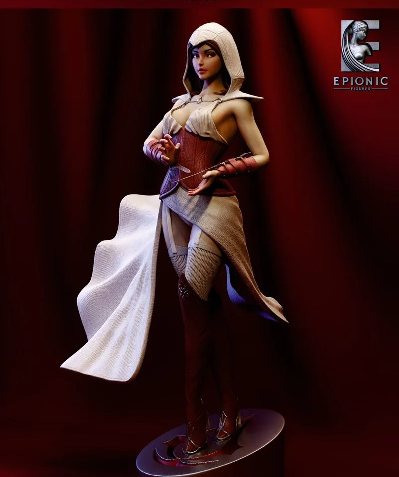 2210 Assassin Creed Attractive Girl - STL 3D Print Files
