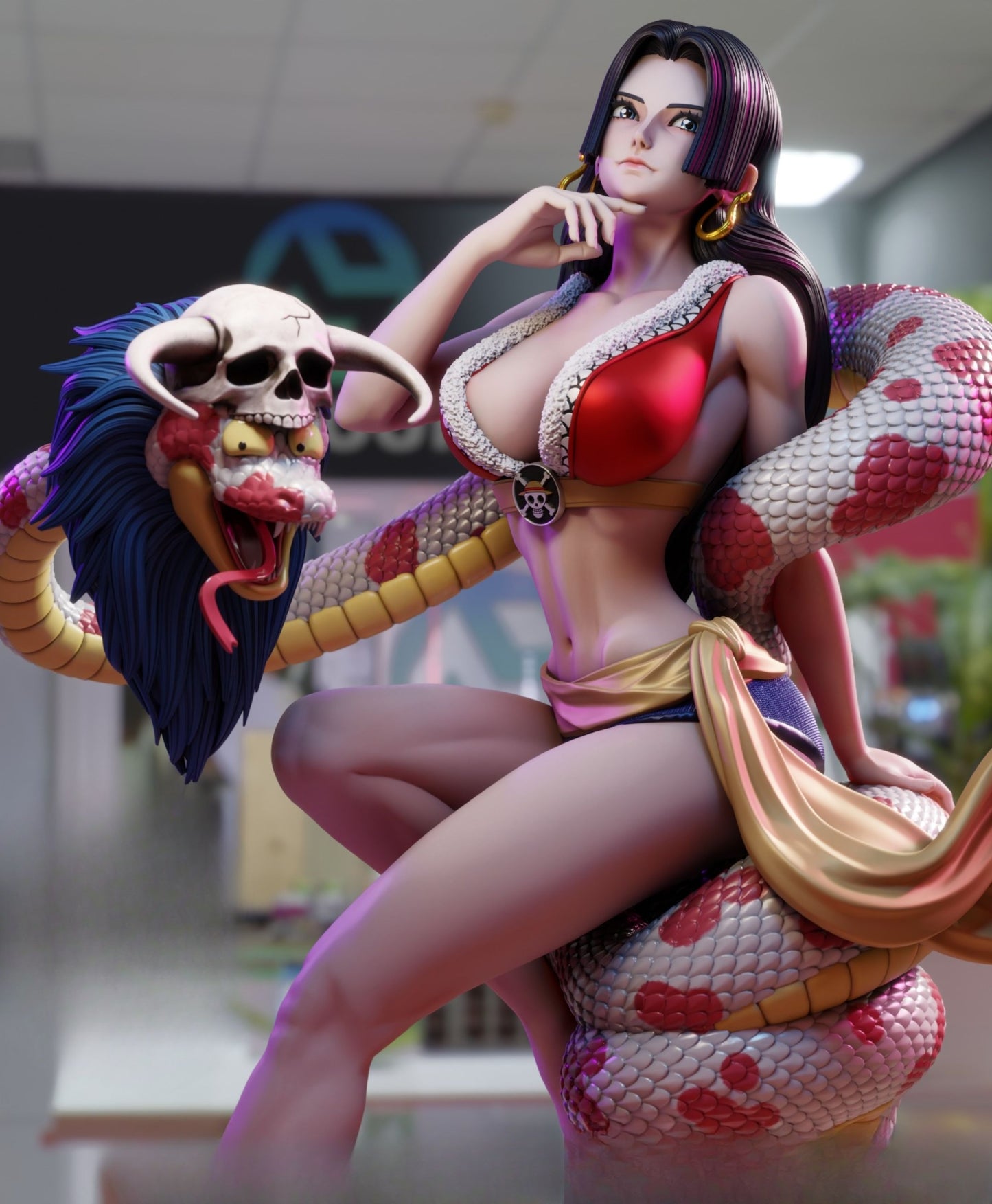 0295 Boa_Hancock (OP)_NSFW - STL 3D Print Files