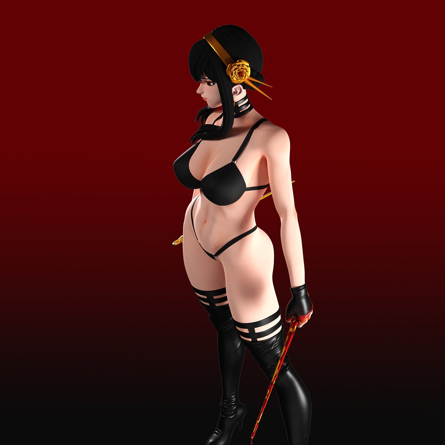 0705 Yor Forger NSFW and Anya Forger - Spy x Family (1364) - STL 3D Print Files