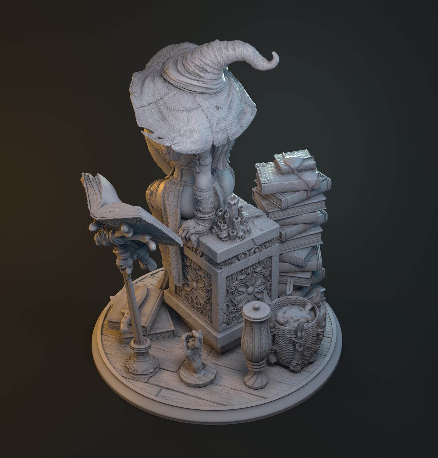 1718 Merlin_Miniature NSFW - STL 3D Print Files
