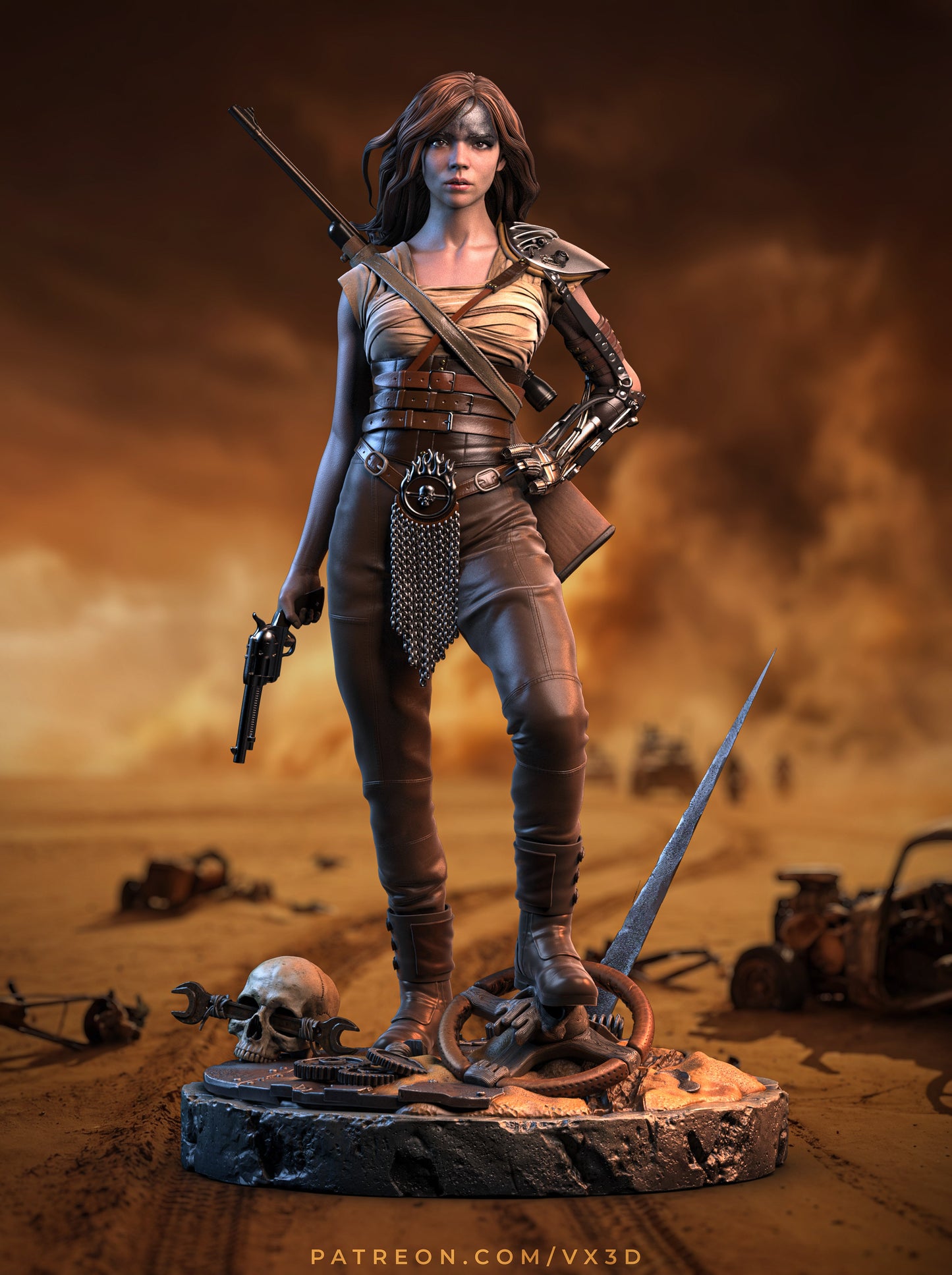 1695 Furiosa_A Mad Max Saga NSFW - STL 3D Print Files