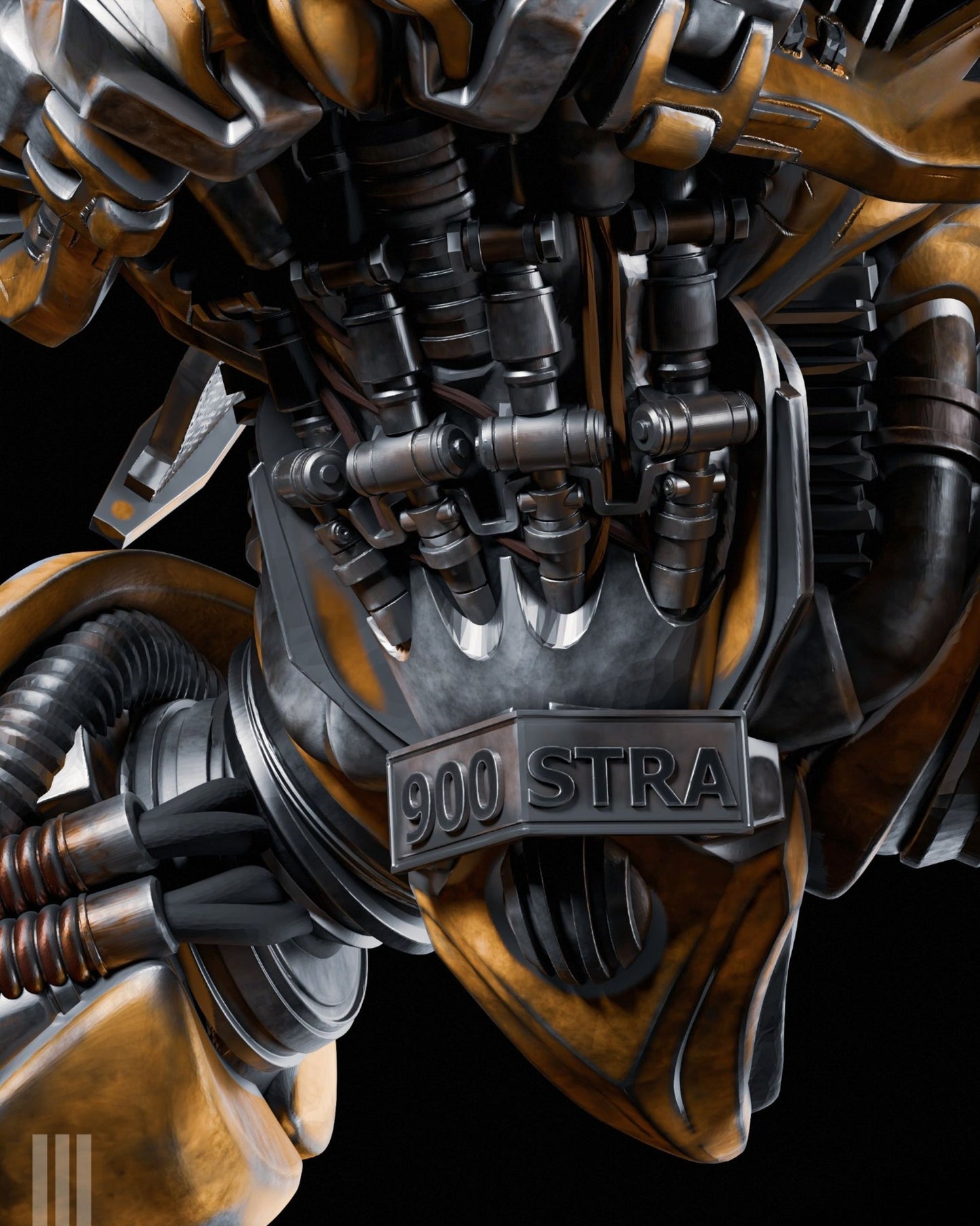 0506 Bumblebee - Transformers (4032) - STL 3D Print Files