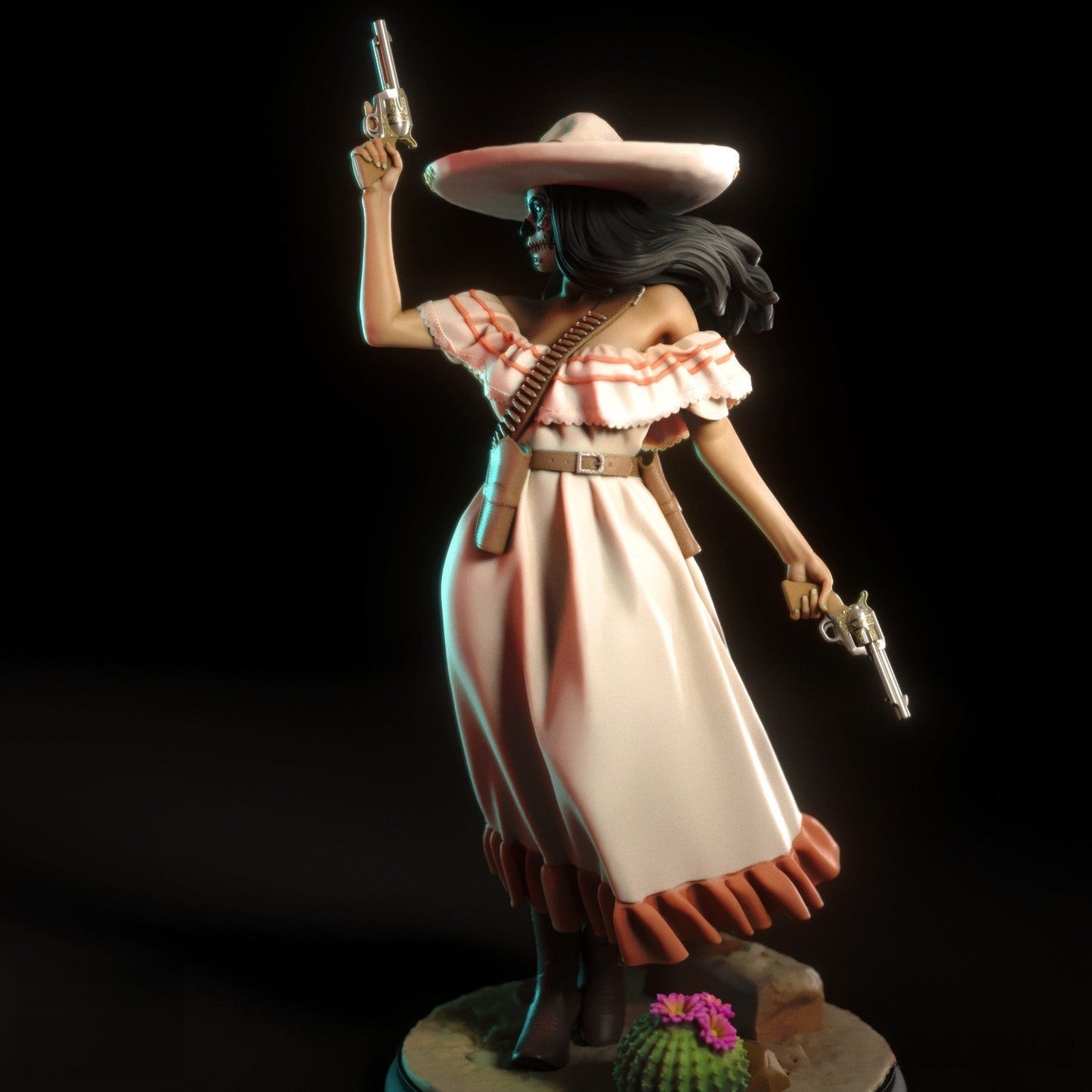 0737 Daniela NSFW - Mexican Gunslinger - STL 3D Print Files