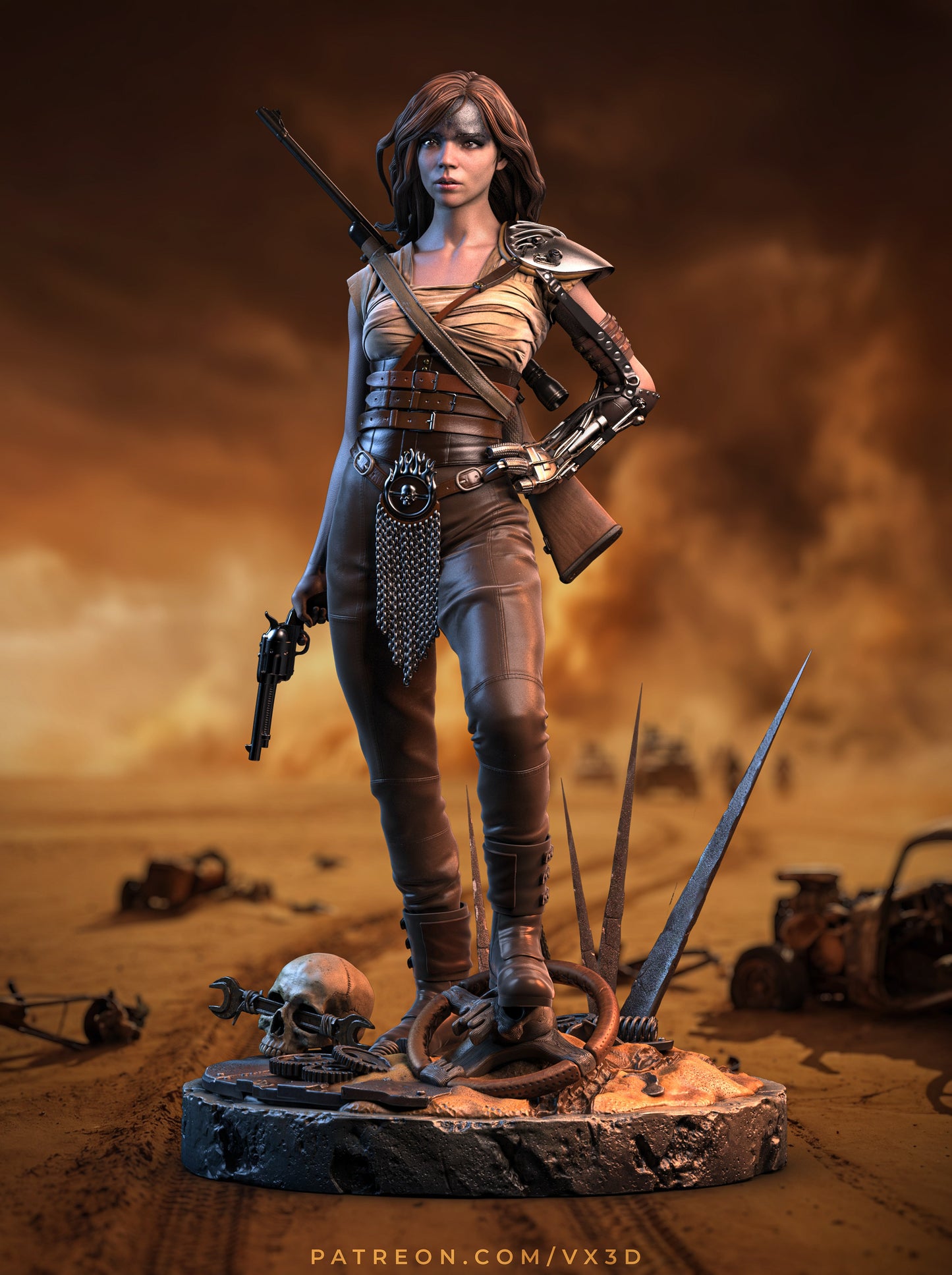 1695 Furiosa_A Mad Max Saga NSFW - STL 3D Print Files