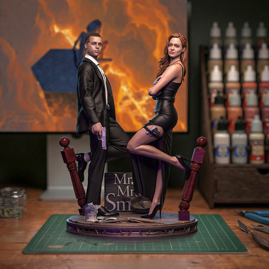 1559 Mr. & Mrs. Smith - STL 3D Print Files