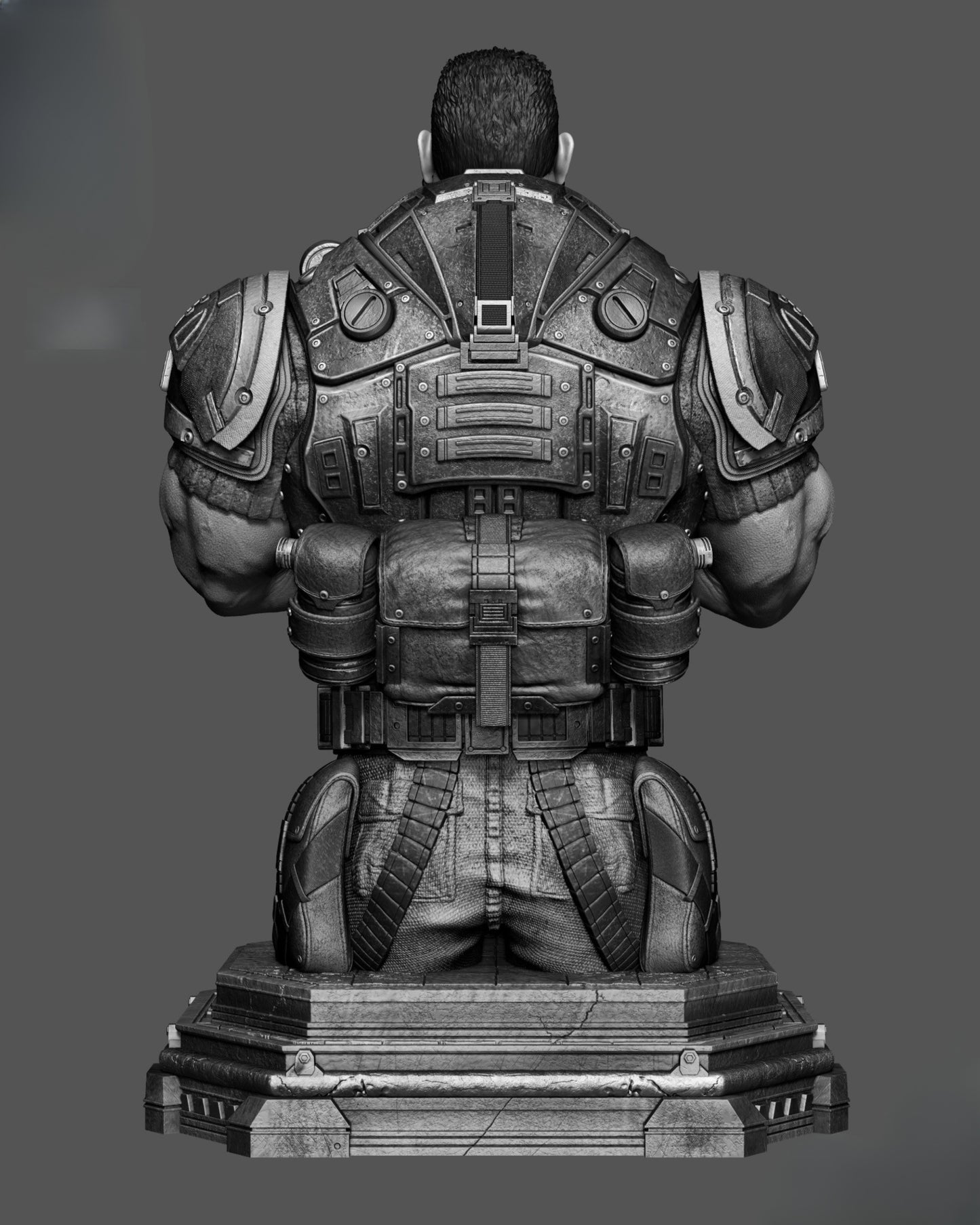 1036 Dominic Santiago Bust - STL 3D Print Files
