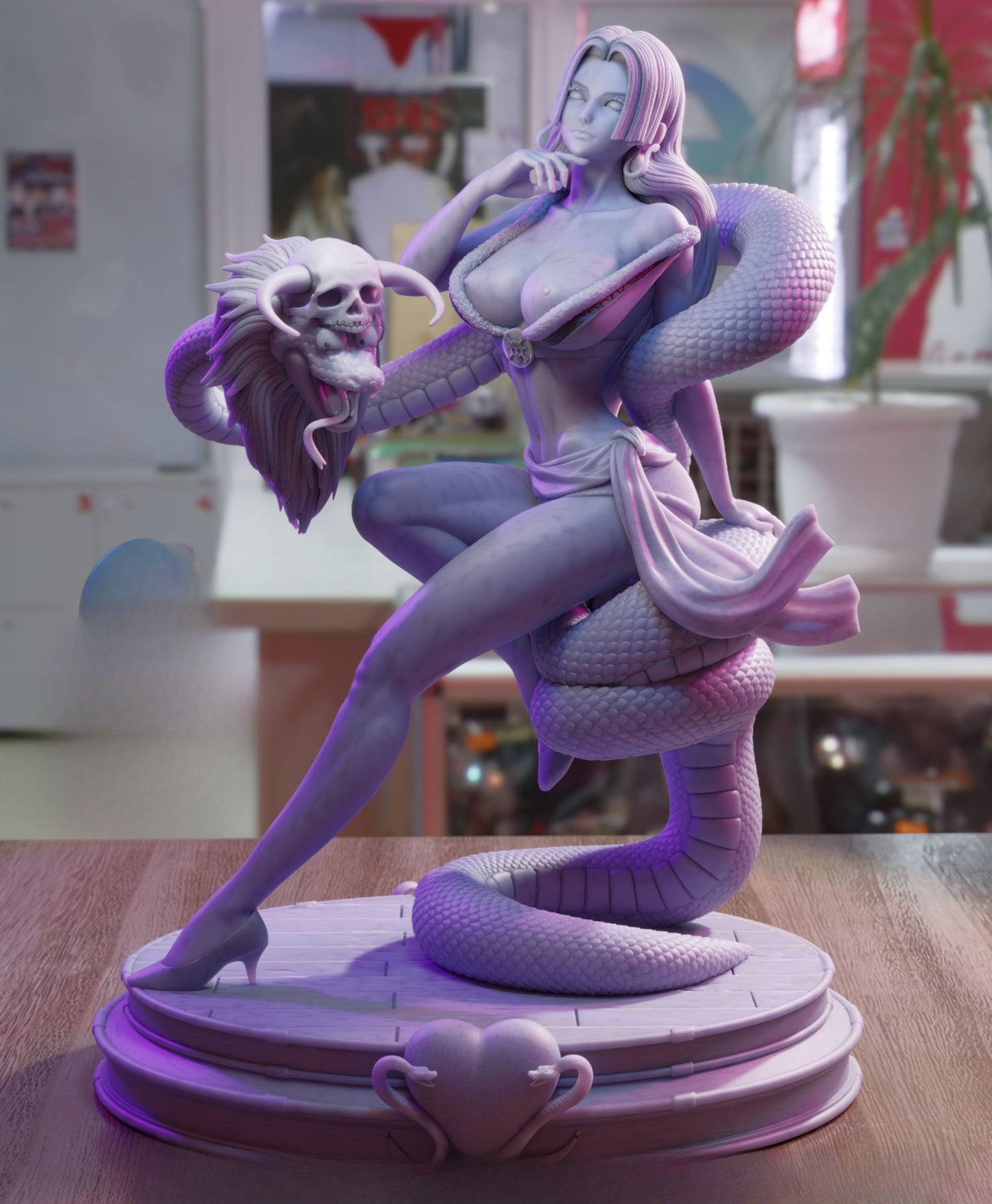 0295 Boa_Hancock (OP)_NSFW - STL 3D Print Files