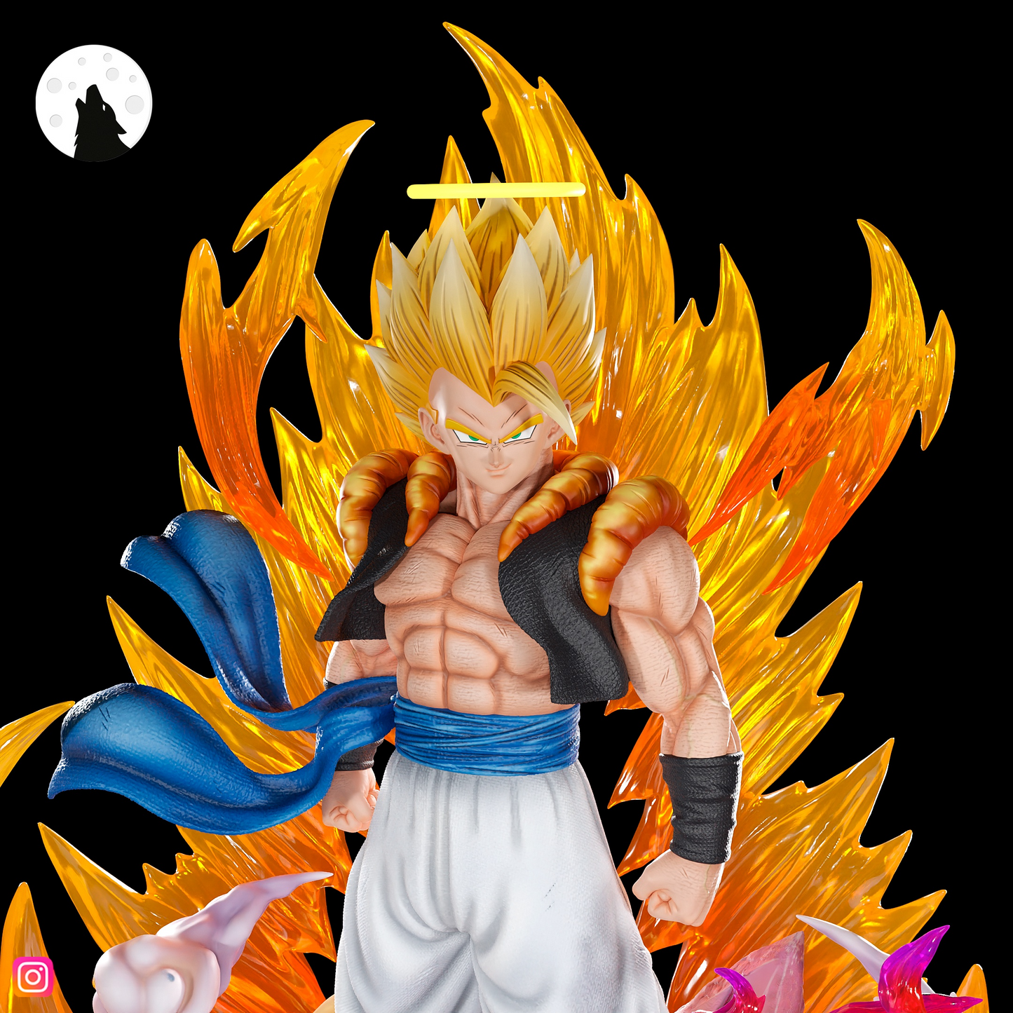 1417 Gogeta_Dragon Ball - STL 3D Print Files