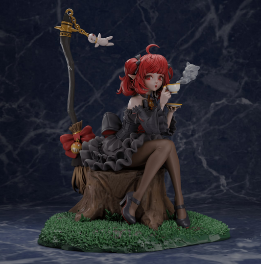 1486 Enchantress (Black Maiden)_Dungeon & Fighter - STL 3D Print Files
