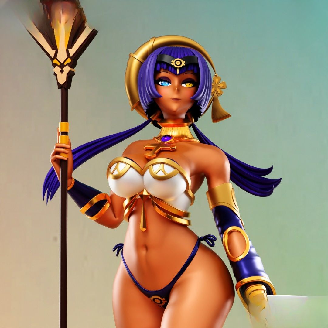 0255 Candace Genshin Impact - STL 3D Print Files