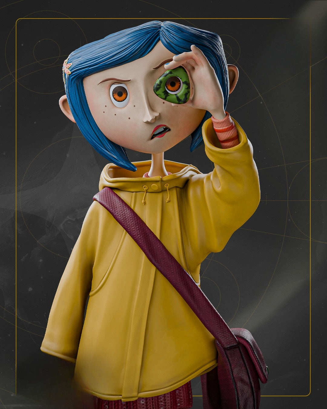 0570 Coraline Jones - STL 3D Print Files