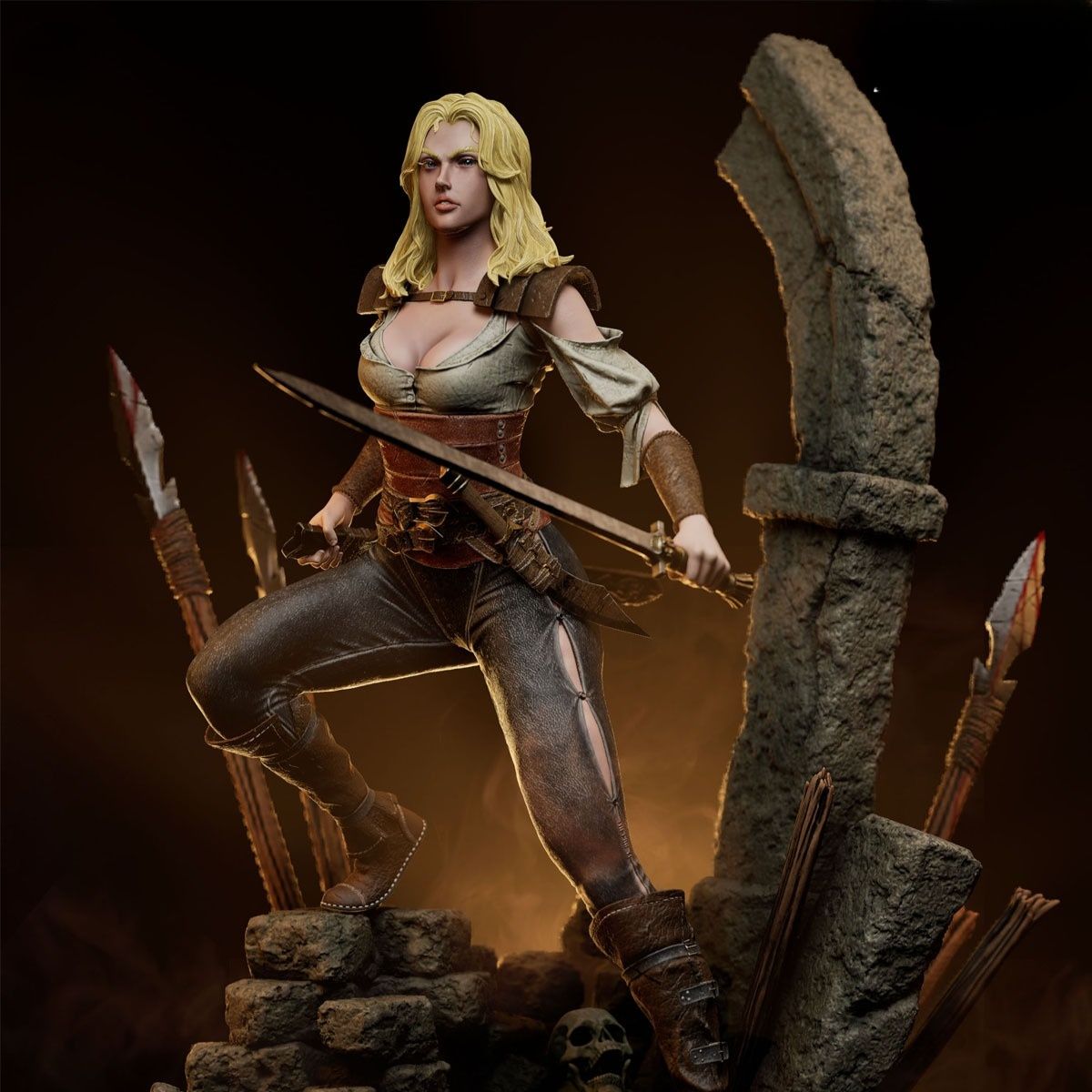 0333 Valeria - STL 3D Print Files