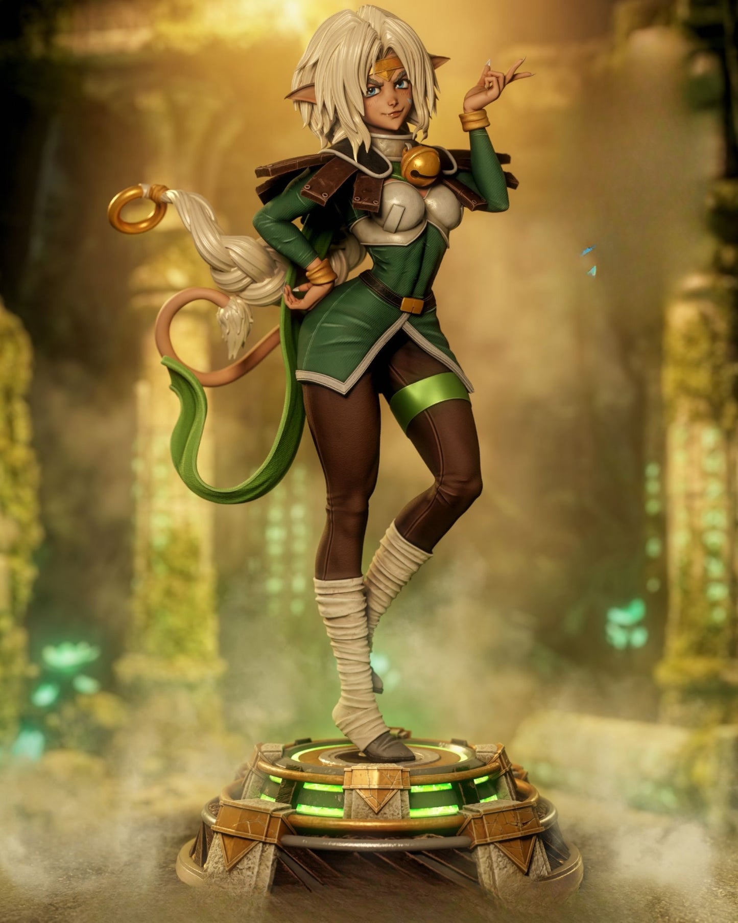 0311 Aisha Clan-Clan_Outlaw Star - STL 3D Print Files