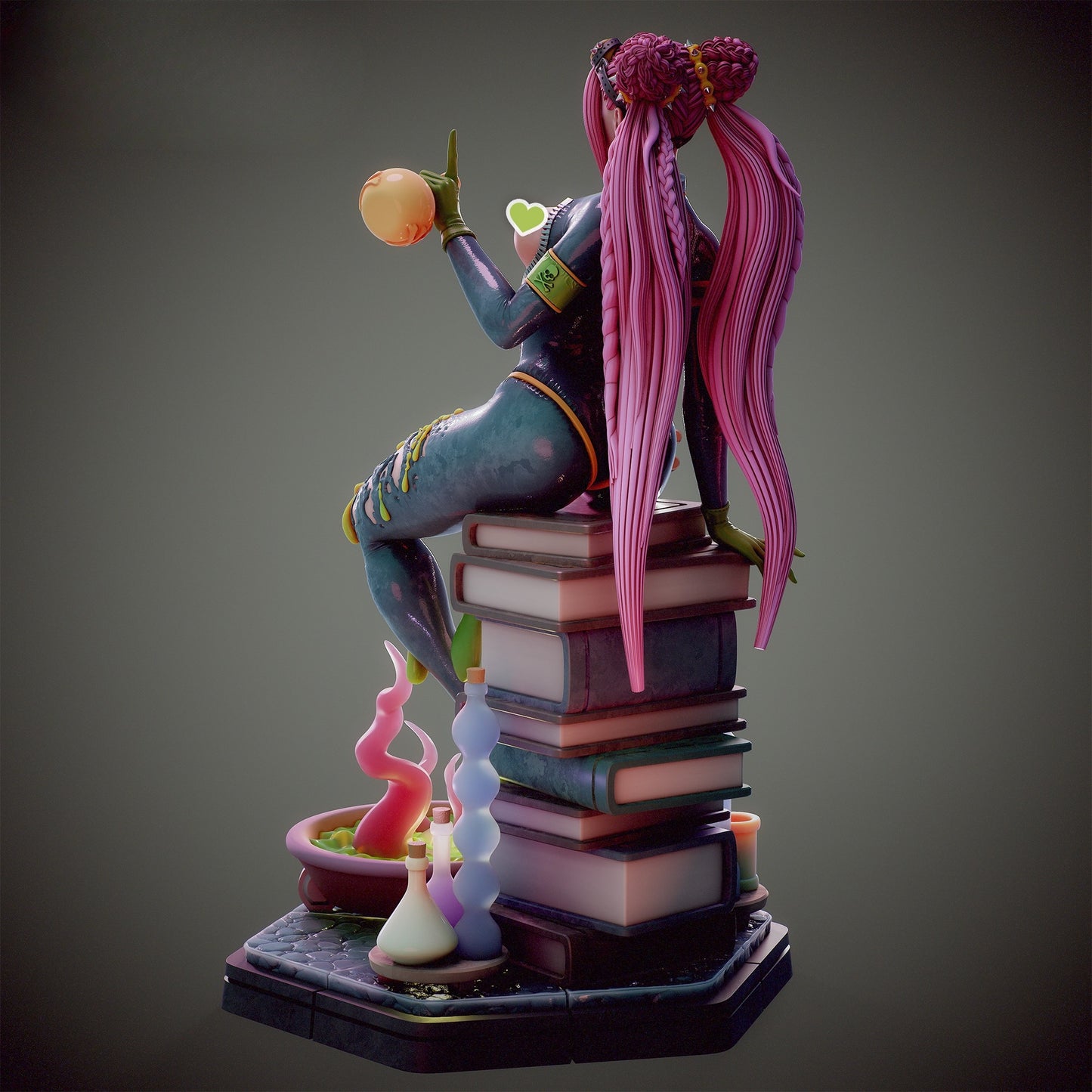 1608 Sophie_Lady Alchemist NSFW - STL 3D Print Files