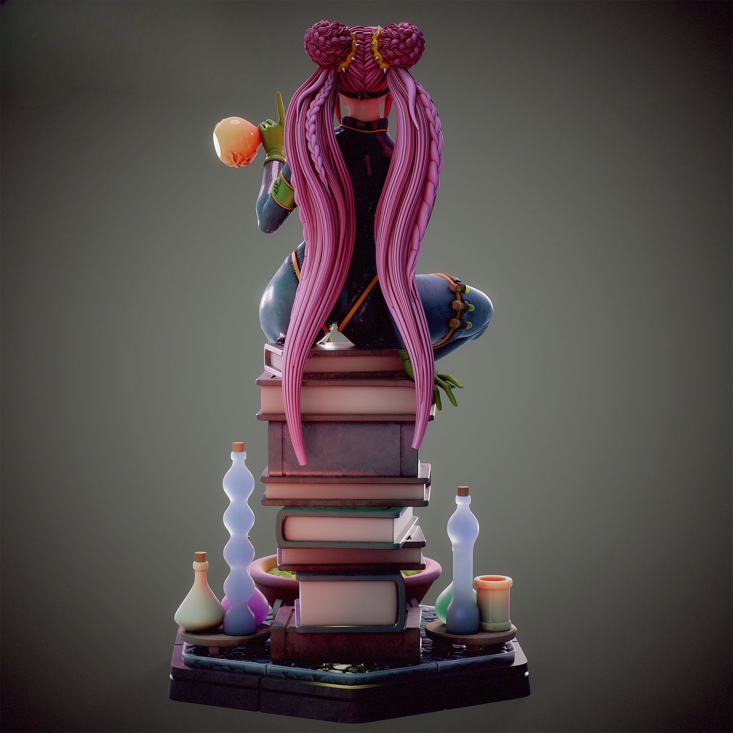 1608 Sophie_Lady Alchemist NSFW - STL 3D Print Files