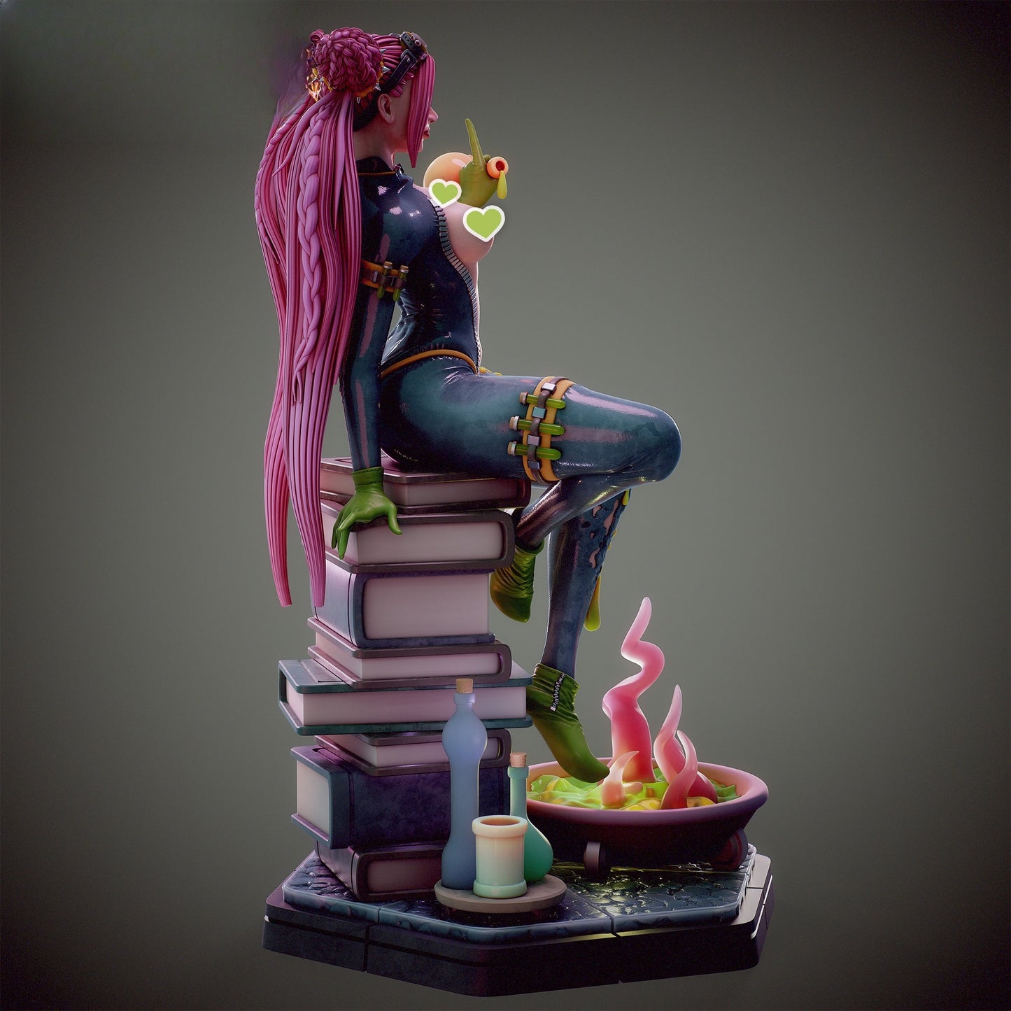 1608 Sophie_Lady Alchemist NSFW - STL 3D Print Files