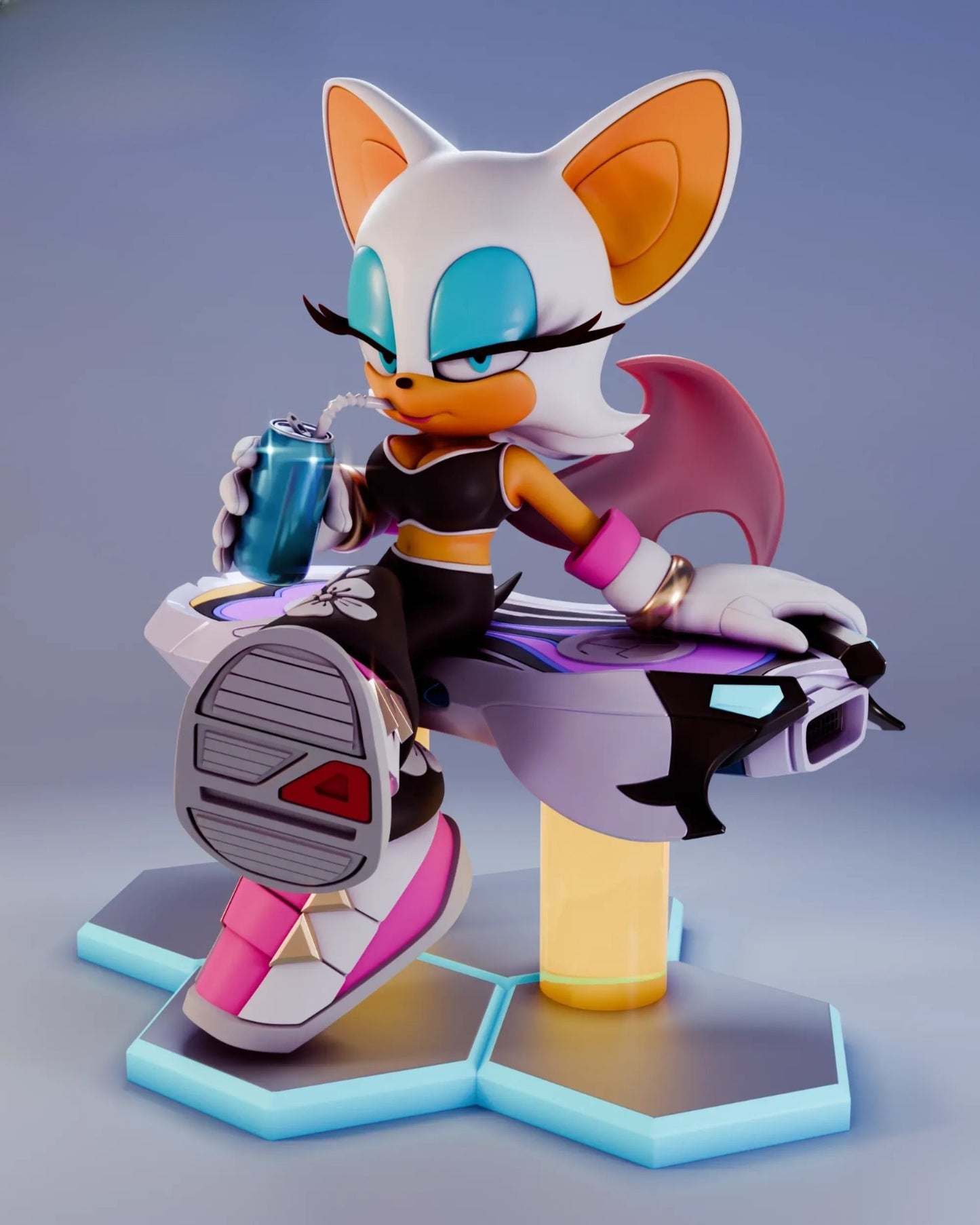 0277 Rouge_Riders_Sonic_The_Hedgehog - STL 3D Print Files