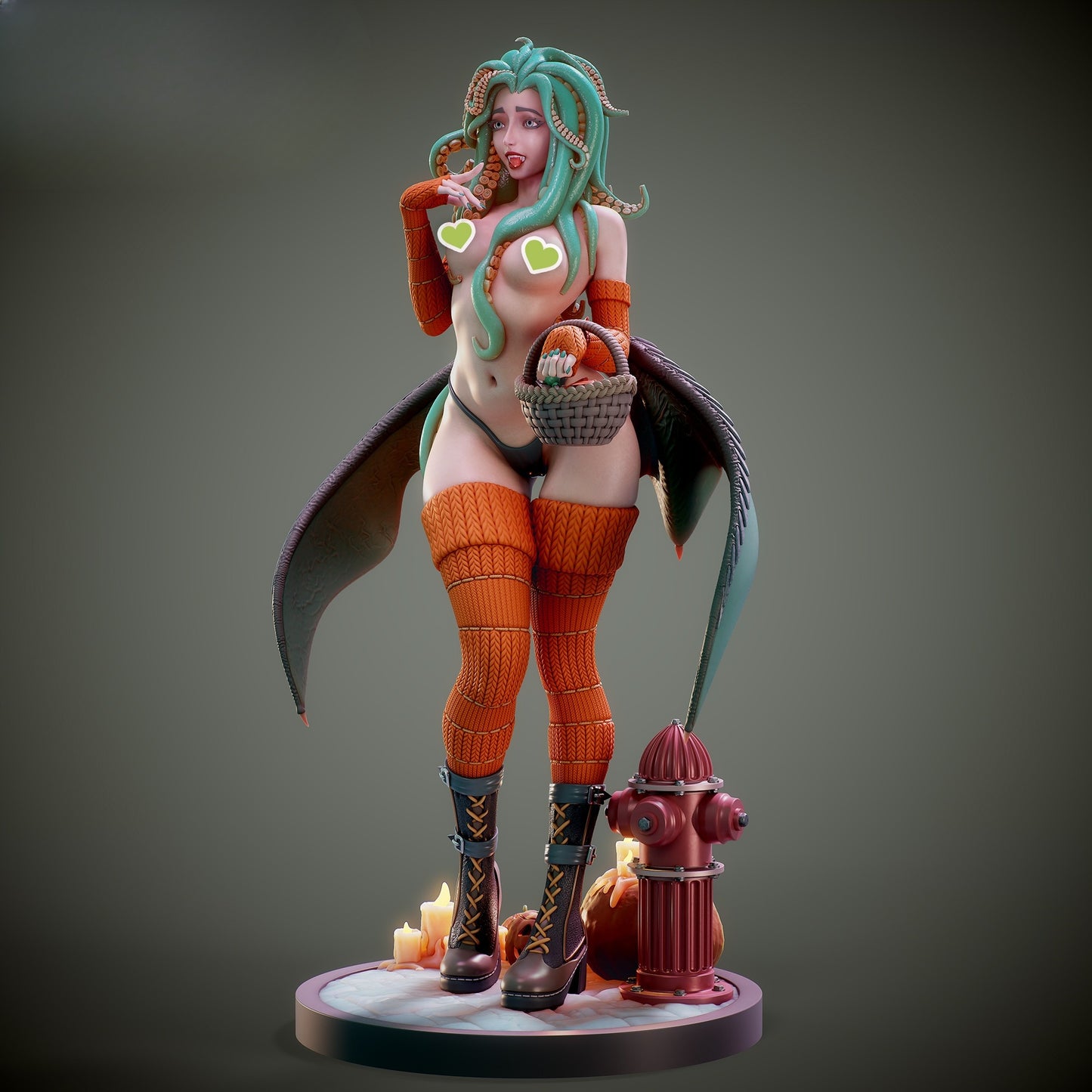 1594 Cthylla_Trick or Treat NSFW - STL 3D Print Files