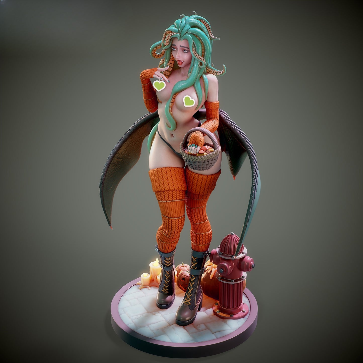 1594 Cthylla_Trick or Treat NSFW - STL 3D Print Files