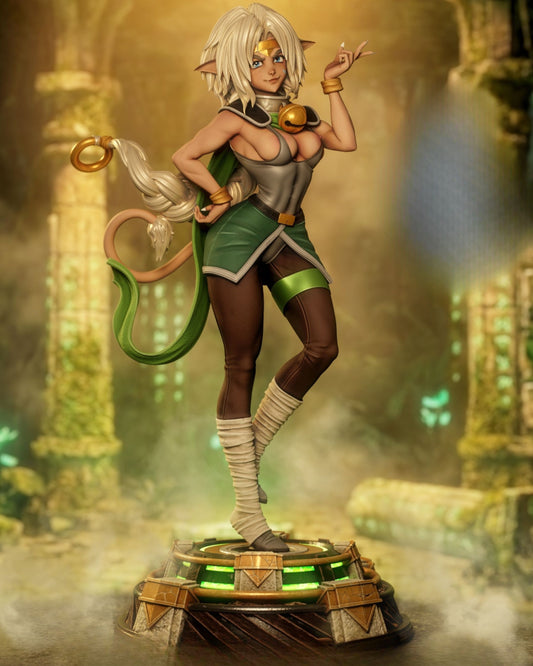 0311 Aisha Clan-Clan_Outlaw Star - STL 3D Print Files