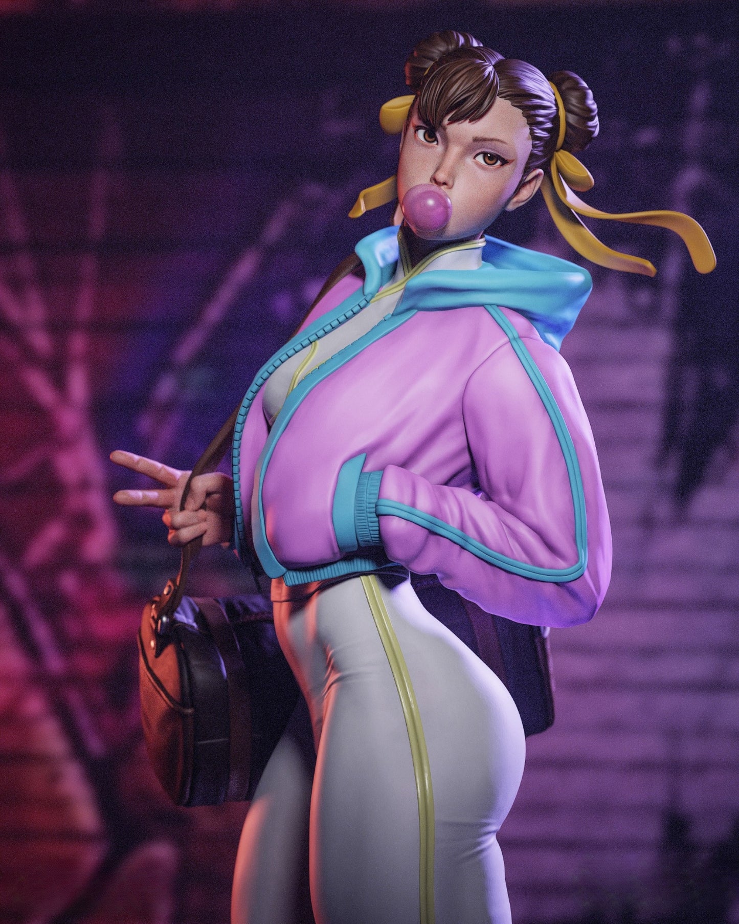 0878 Chun-Li_Street Fighter NSFW - STL 3D Print Files