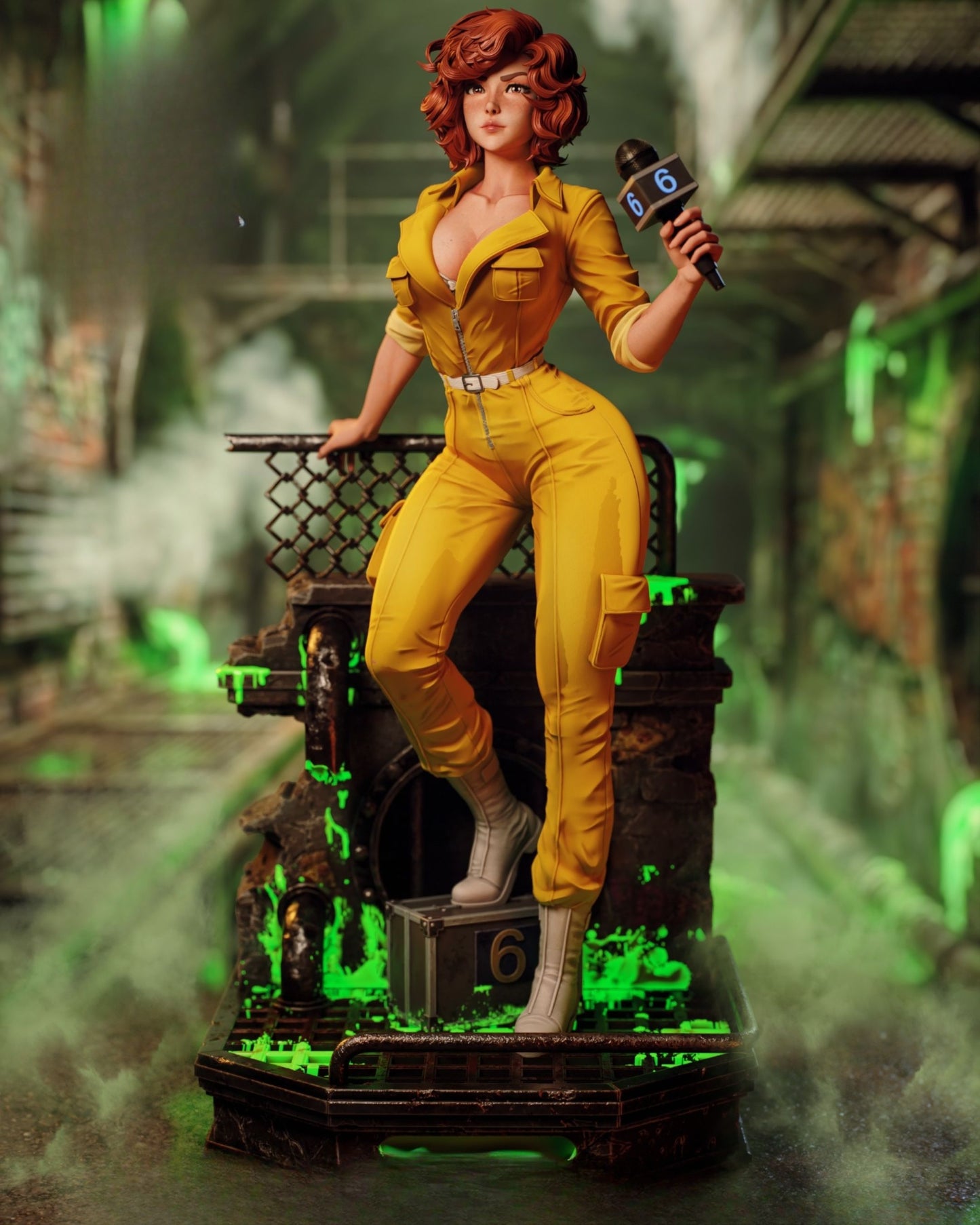 0347 April O’Neil NSFW - STL 3D Print Files