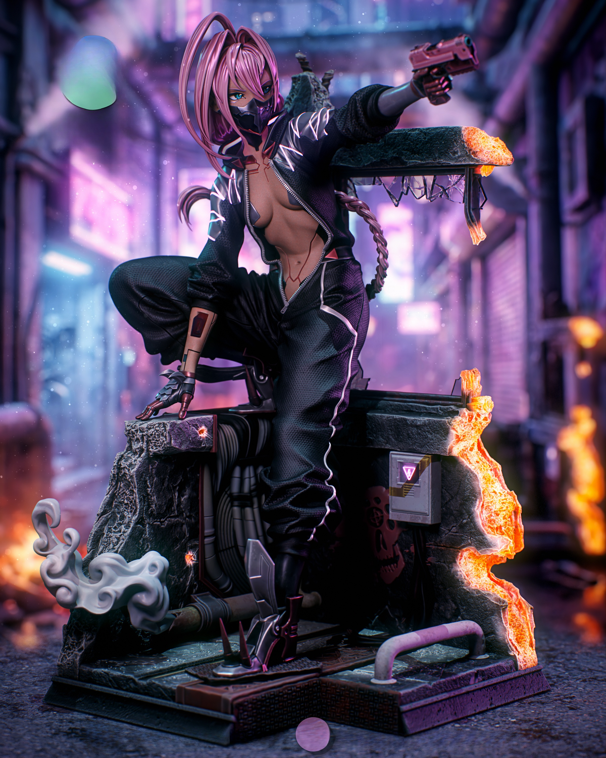 1834 Talia Yang_Cyberpunk Edgerunners - STL 3D Print Files